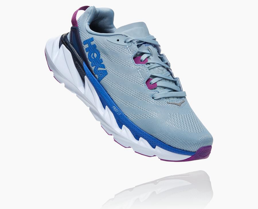 Hoka One One Running Shoes Womens Blue - Elevon 2 - 49815YONM